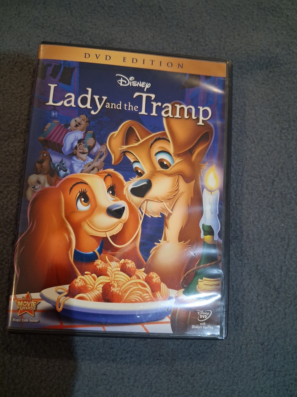 Disney Lady and the Tramp DVD